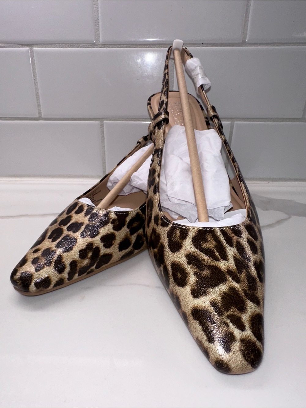 Kenneth Cole Reaction Patent Leopard Women’s Maggie